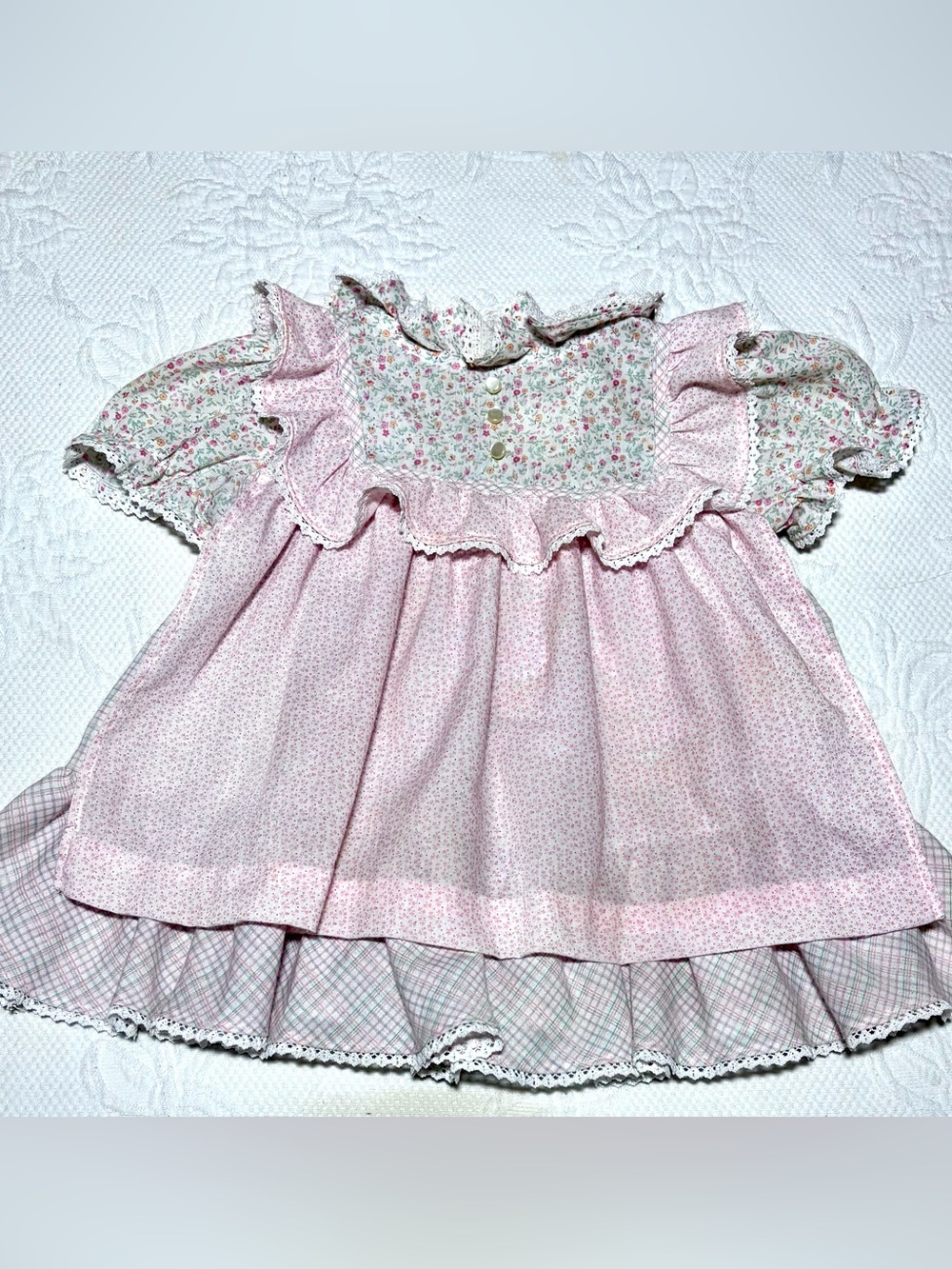 Vintage Nannette Pinafore Apron Dress!